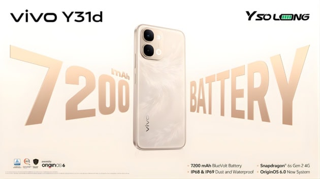 Vivo Y31d Launched In Pakistan Featuring Massive 7200mah Battery