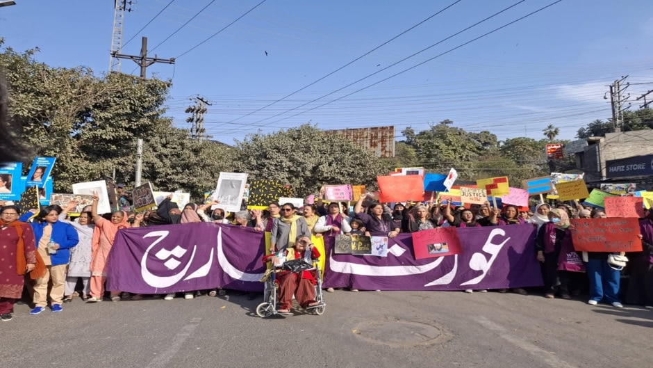 Womens Day Protest Disrupted As Aurat March Organizers Arrested In Islamabad