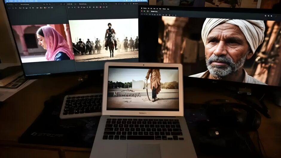 Intelliflicks is Building India’s First AI Movie "Maharaja in Denims"