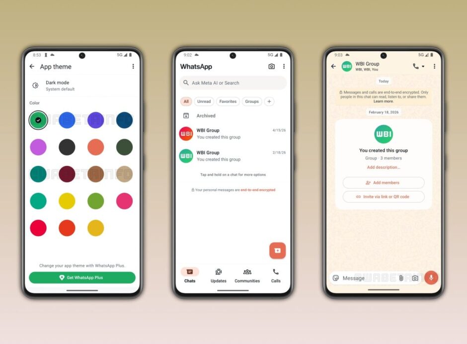 Whatsapp New App Themes