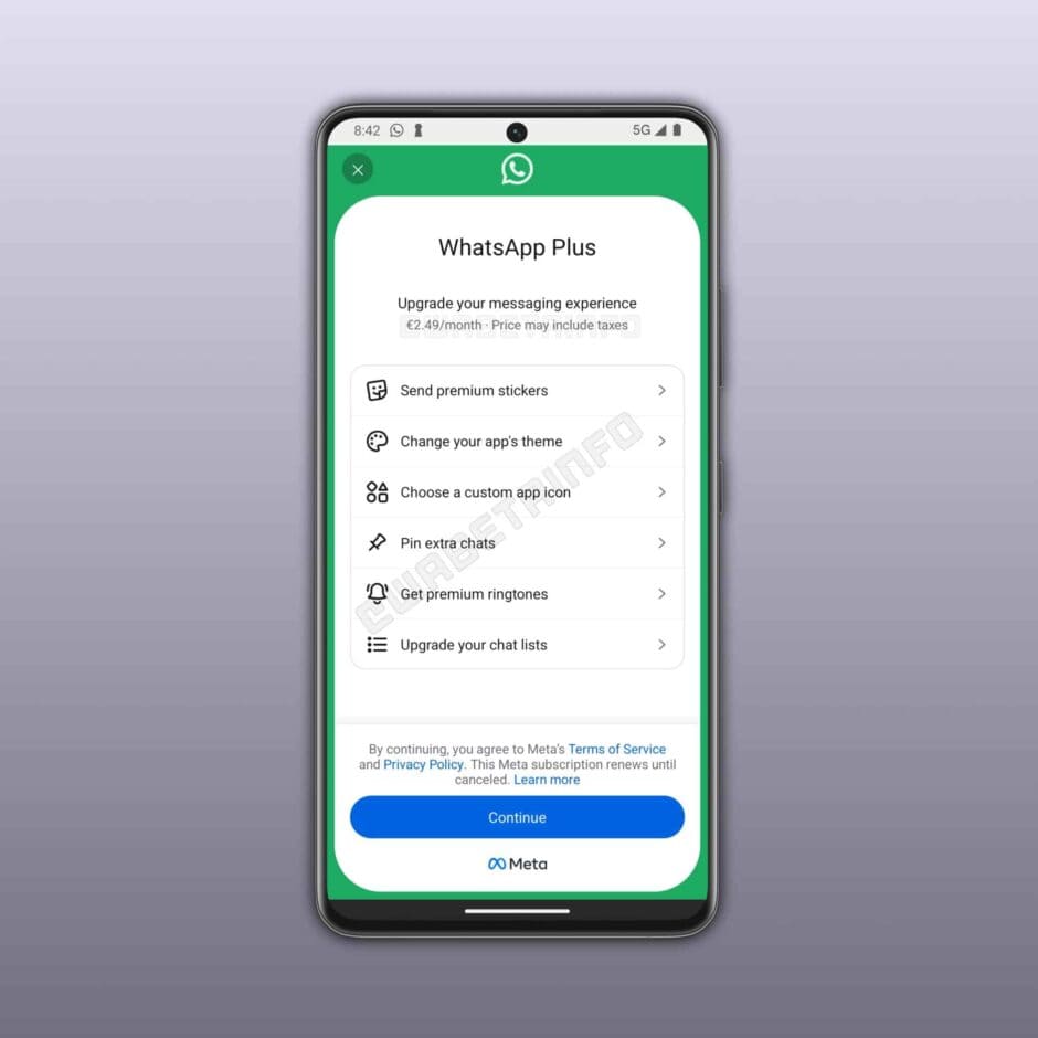 Whatsapp Plus Upgrade