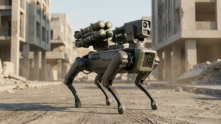 Chinas Missile Armed Robot Dog Pf 070 Ready For Global Battlefields