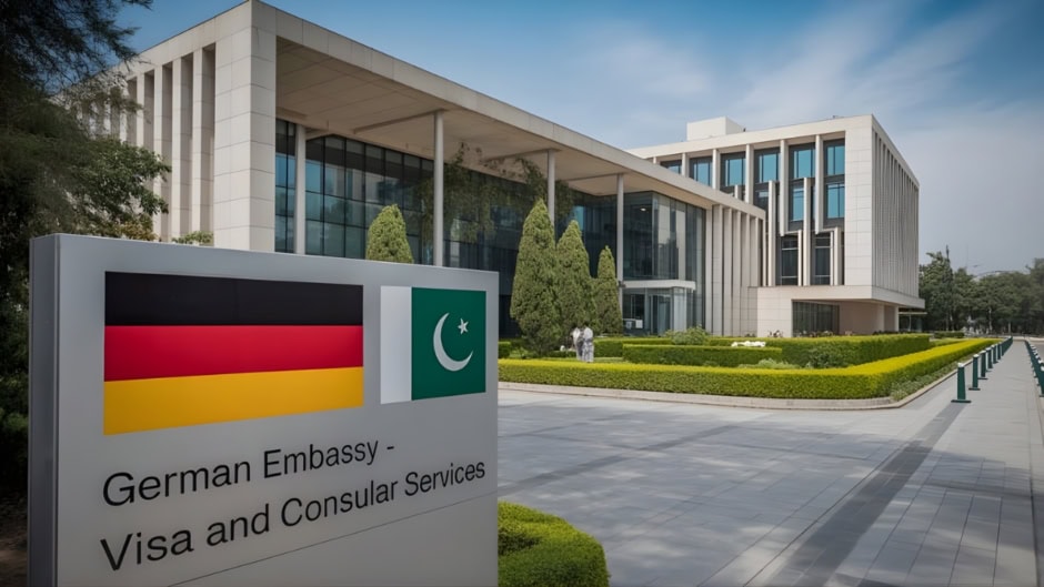 German Embassy In Islamabad Suspends Visa Services Amid Strict Security Protocols