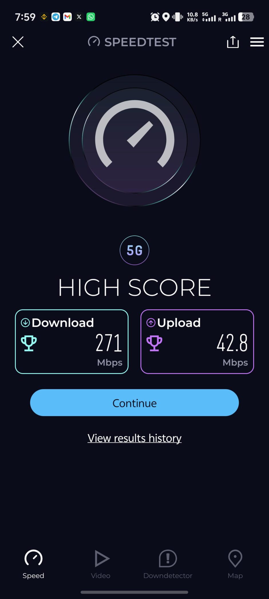 Karachi Speed Test