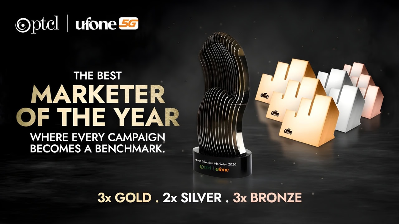 PTCL Ufone Effective Marketer of the Year award ceremony