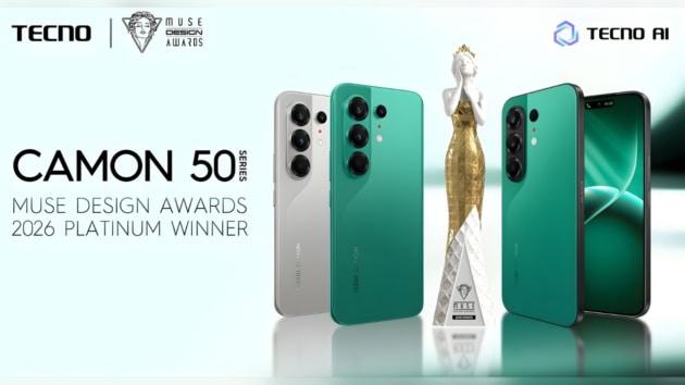 Tecno Camon 50 Series Wins Red Dot Muse Design Awards 2026 For Innovative Smartphone Design