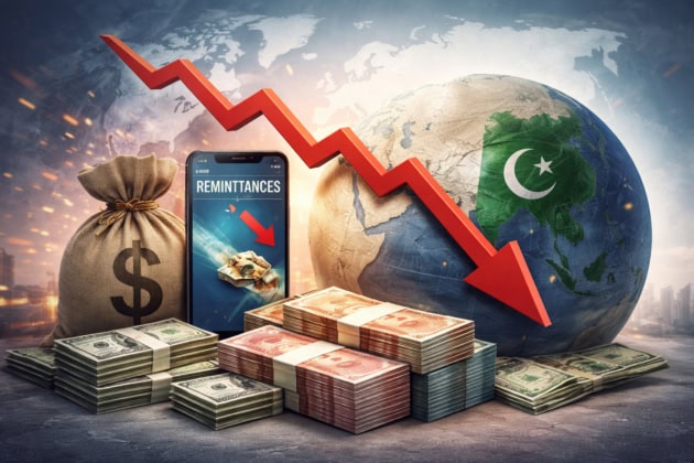 War Impact Reduces Pakistan Remittances To 3 8b In March 2026