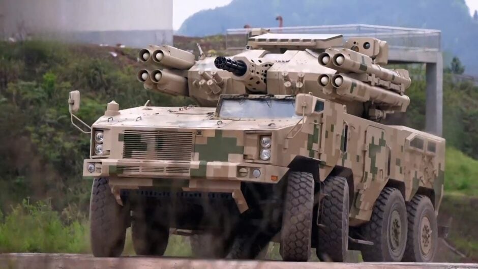 China's Type 625E SHORAD "Drone Killer" system