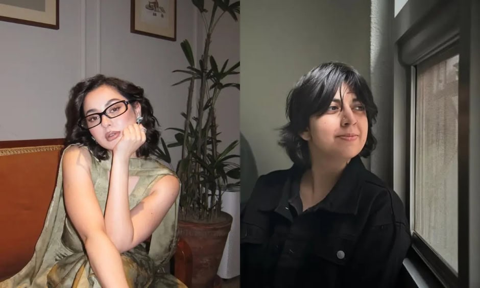 Hania Aamir and Saman Kamraan
