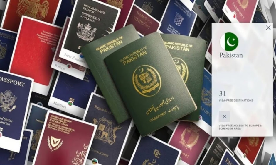Pakistan Among Weakest Passports In Global Rankings
