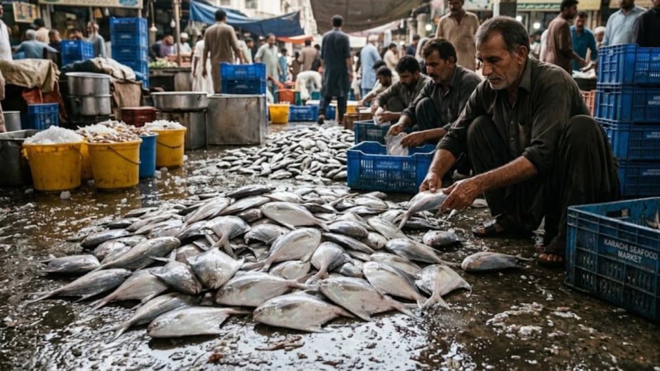 Pakistan Fish Exports Cross 500 Million For First Time In Current Fiscal Year