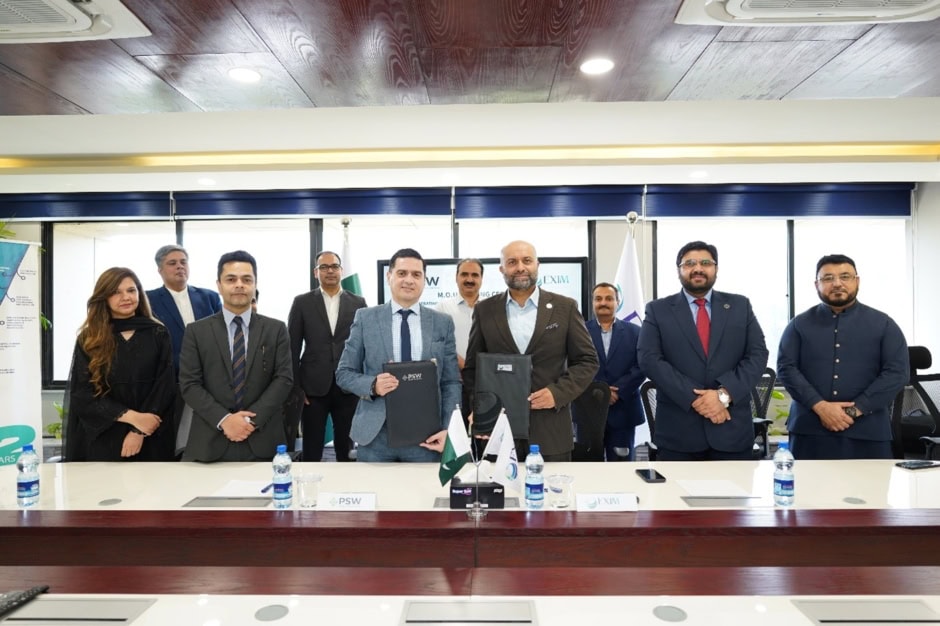 PSW and Pak EXIM Sign MoU
