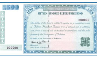 Rs 1500 Prize Bond Draw Date Announced