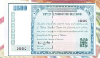 Rs1500 Prize Bond