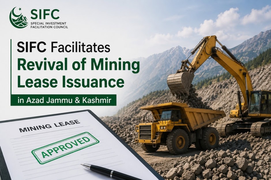 Sifc Facilitates Revival Of Mining Lease Issuance In Azad Jammu Kashmir