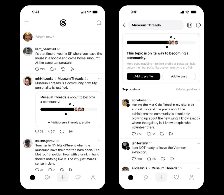 Threads Communities Hub