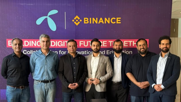 Binance Telenor Pakistan Sign Mou To Explore Digital Innovation Blockchain Education Initiatives In Pakistan