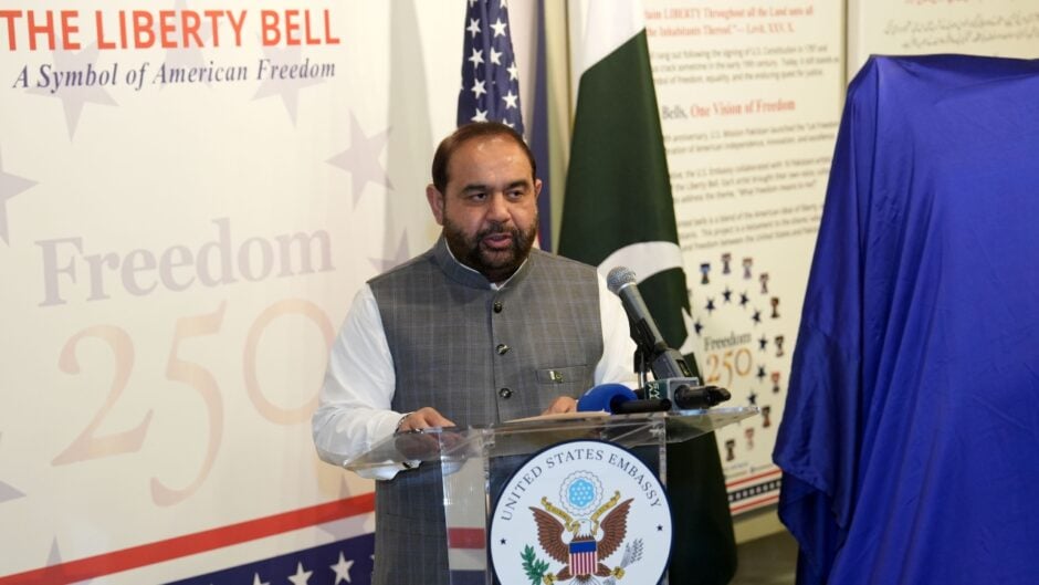 U.S. Embassy Launches Liberty Bell Display at Lok Virsa & Pakistan Monument