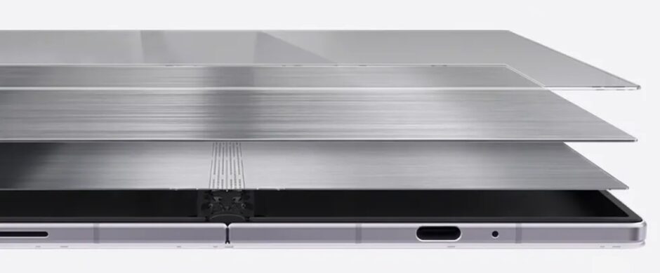 Galaxy Z Fold8 Wide's Flex Titanium Hinge Layers