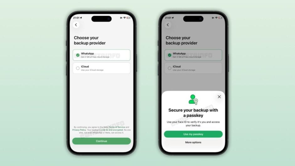 Whatsapp Encrypted Cloud Storage Backup