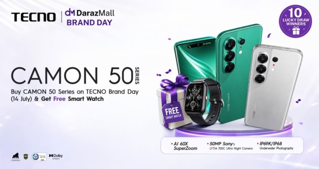 TECNO Brand Day on Daraz