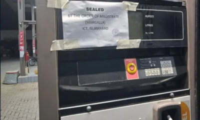 Islamabad Petrol Station Sealed Over Fuel Fraud Claim
