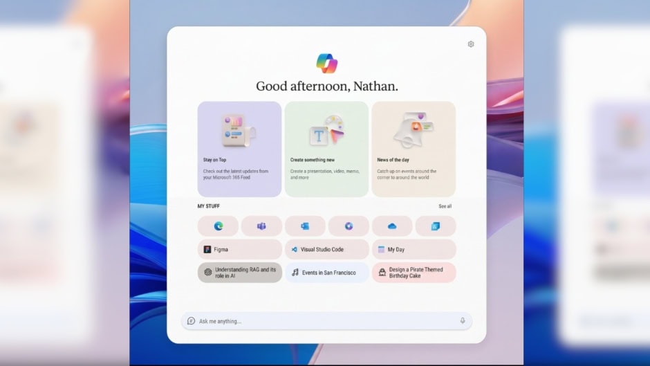Leaked Video Reveals Microsofts Copilot Os Exploration