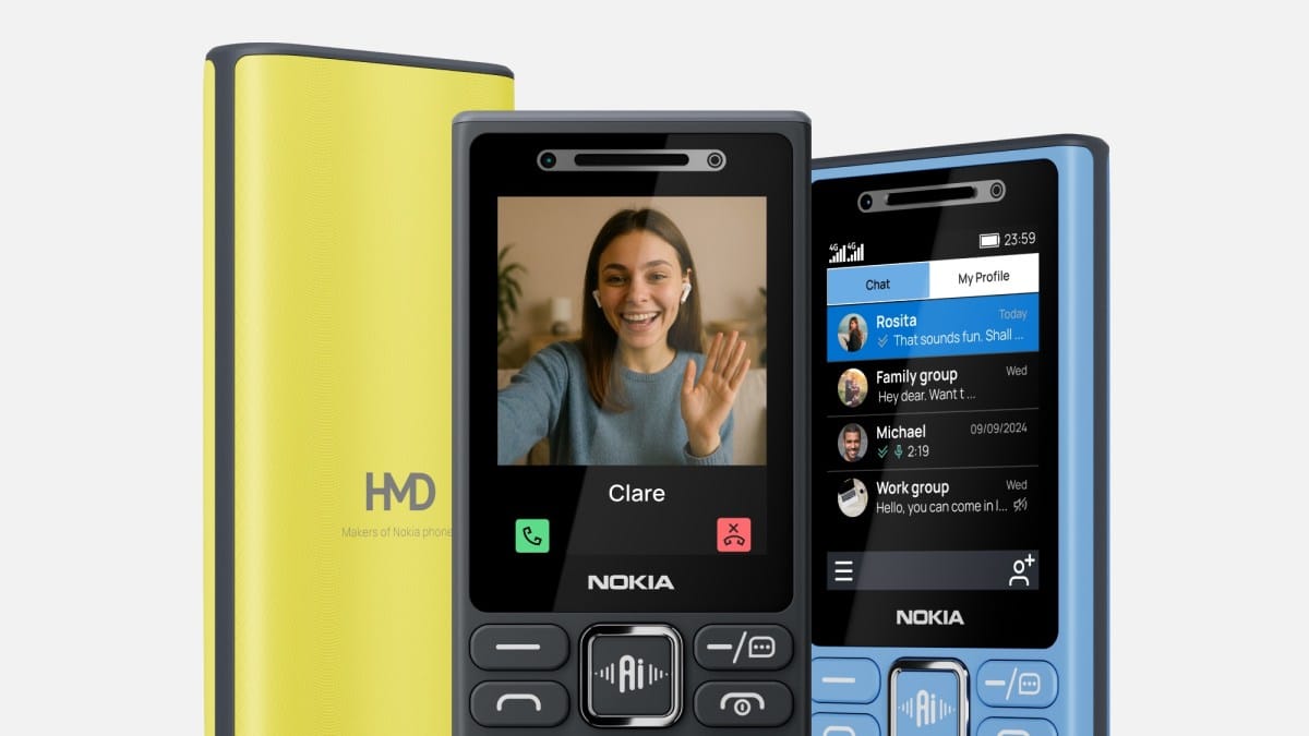 Feature Phone Simple Nokia Launches Four Affordable Feature Phones With AI Assistant