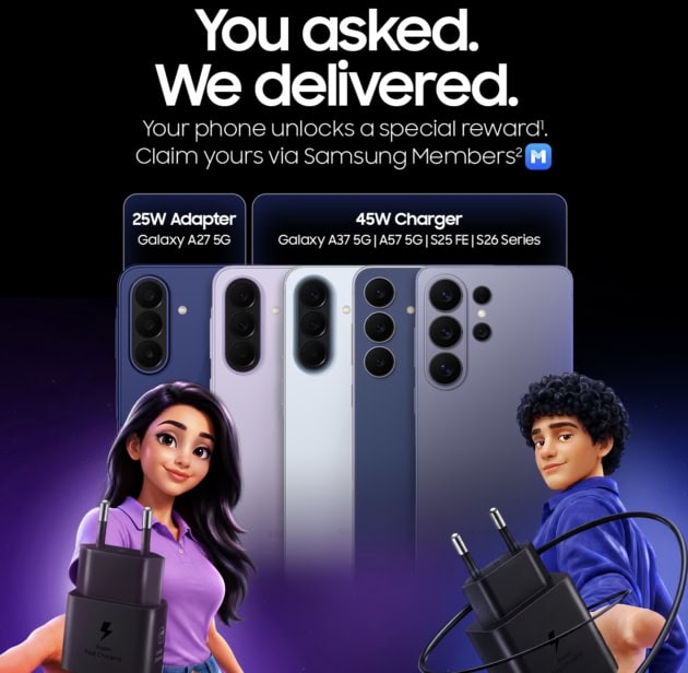 Samsung Offers Free Chargers With Selected Galaxy Smartphones In Pakistan