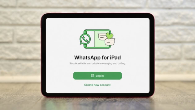 WhatsApp Accounts Directly on iPad