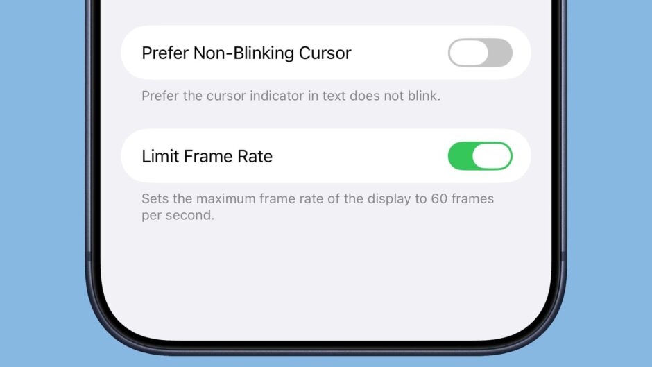Display’s Frame Rate