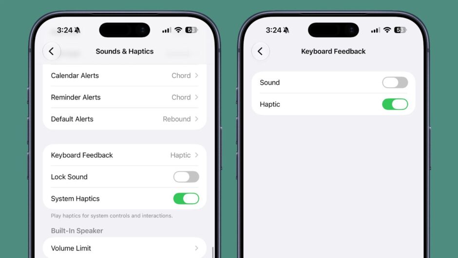Keyboard Haptics