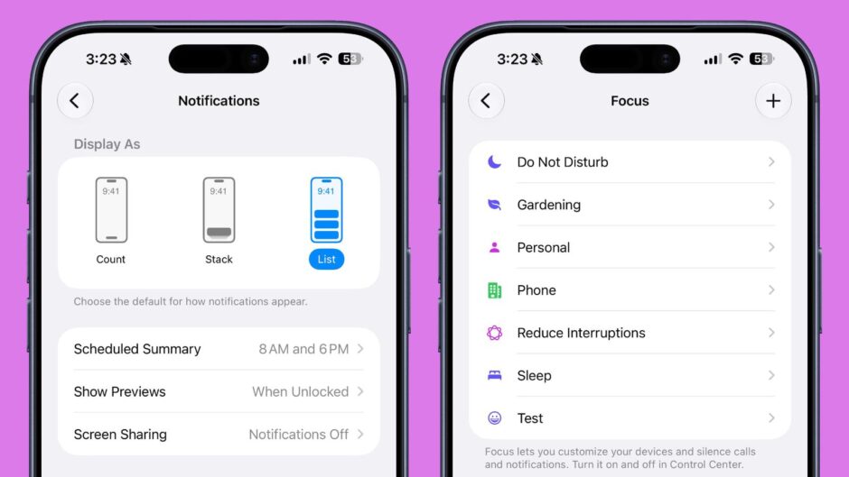 Notifications And Live Activities