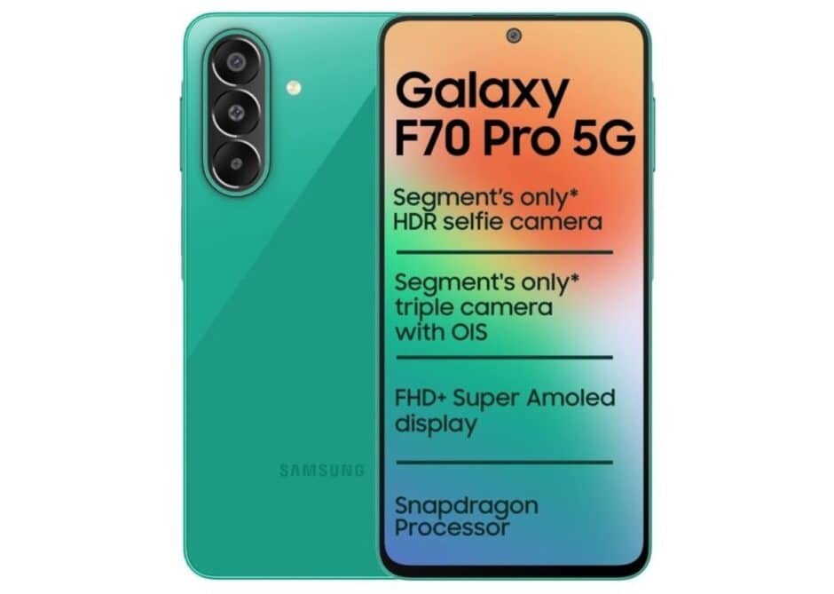 Samsung Galaxy F70 Pro Display