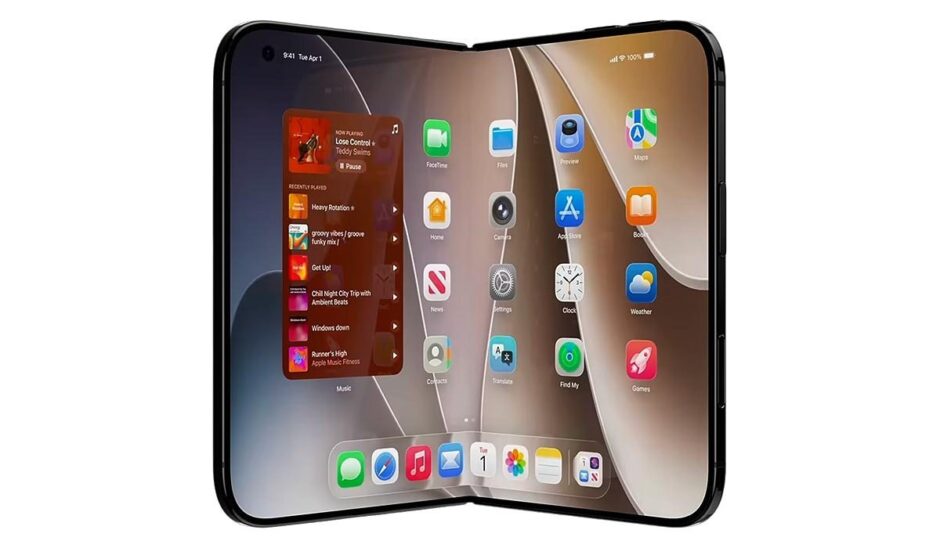Third Foldable Iphone Design