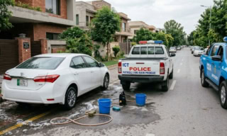 Cda Arrests Islamabad Resident For Washing Car Outside His House
