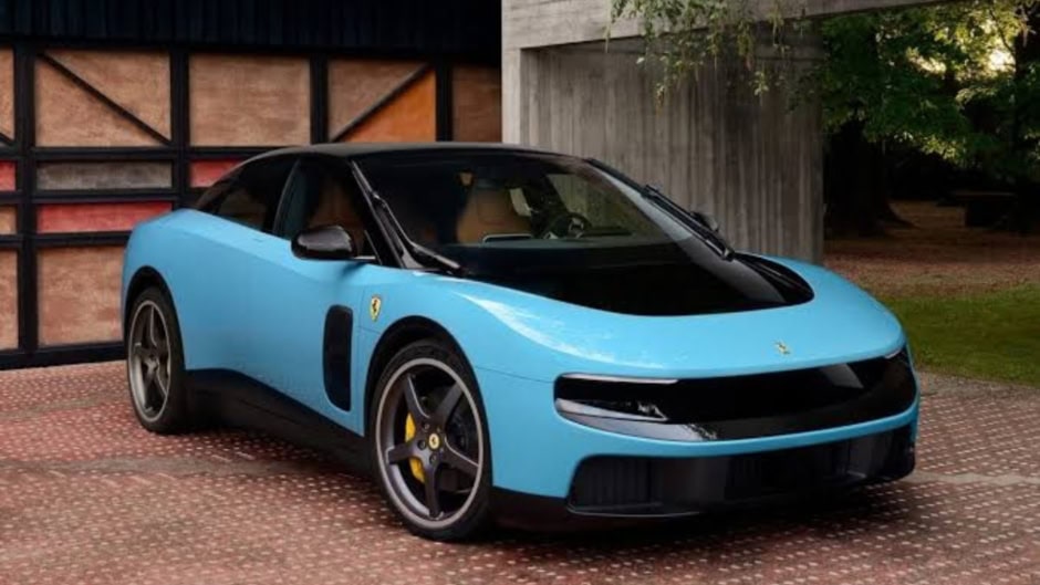 Ferraris First Electric Car Sells For Record Price At Charity Auction In California