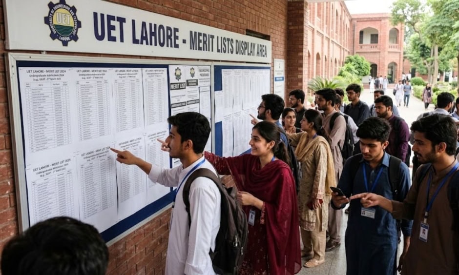 Uet Lahore Releases Third Merit List For 2026 Admissions