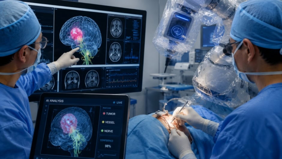 Worlds First Computer Vision Guided Brain Surgery Saves Patients Eyesight