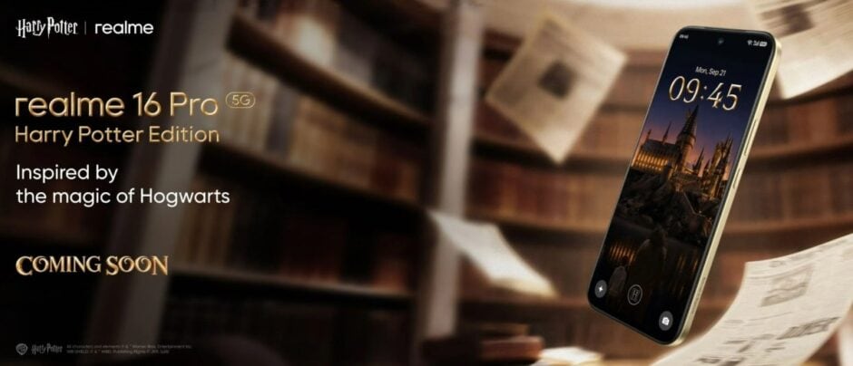 Realme 16 Pro Harry Potter Edition Coming Soon