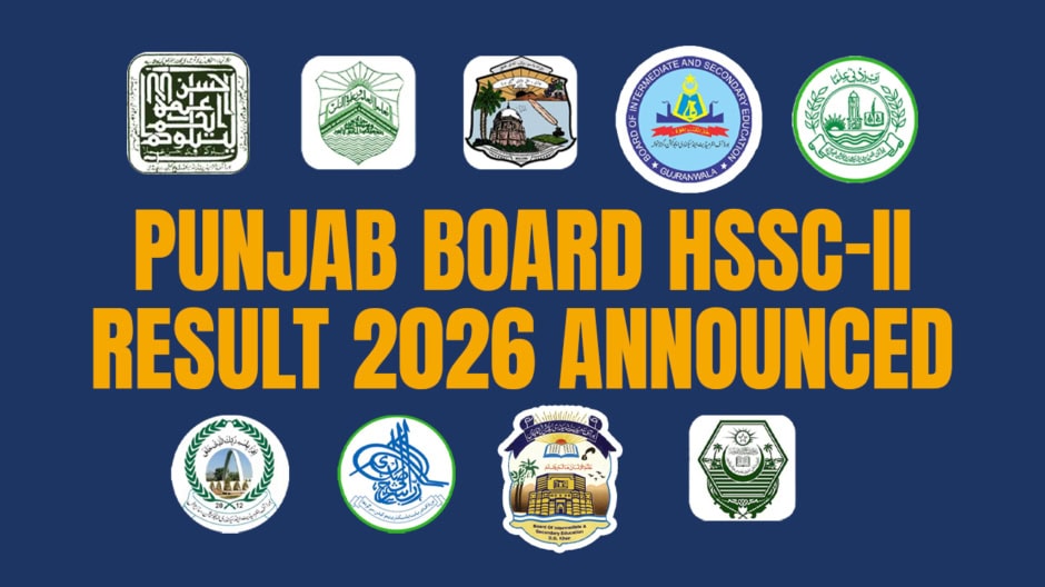 Punjab Boards' 12th Class Result 2026