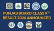 Punjab Boards Class 9 Results 2026