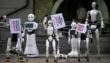 Robots Take To Warsaw Streets To Protest Against Rampant Ai