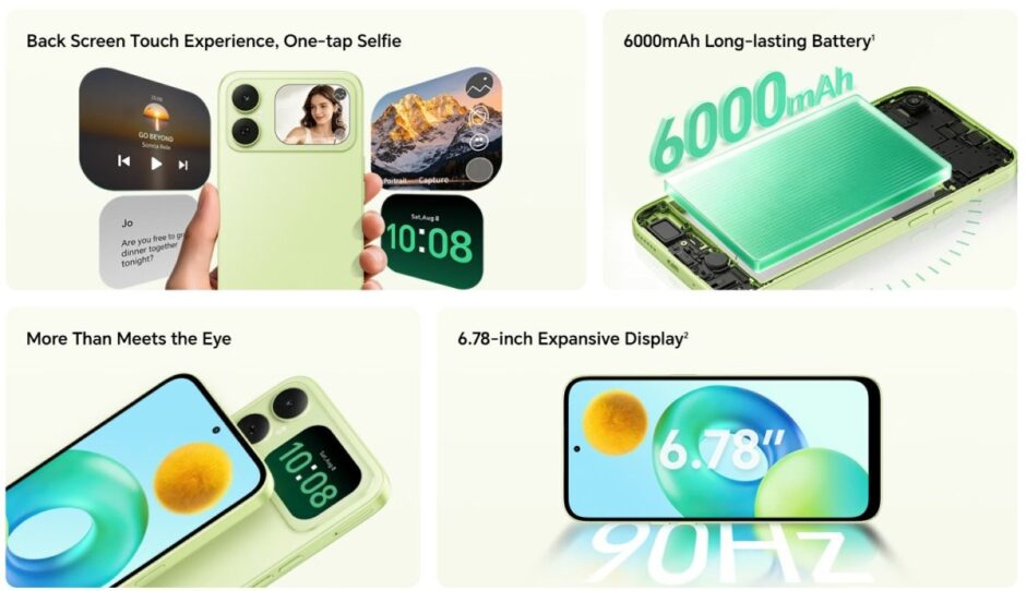 Honor Play20c Specs
