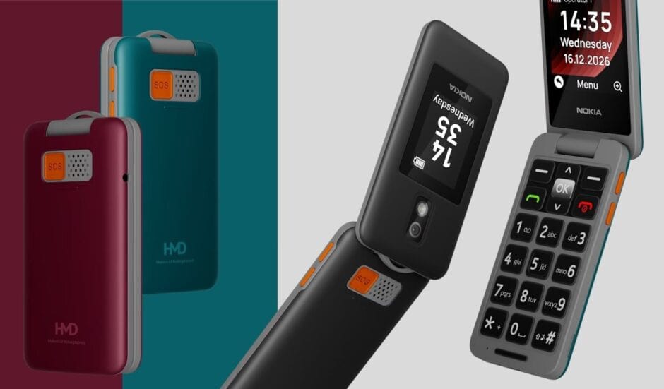 Nokia 2360 Flip Display