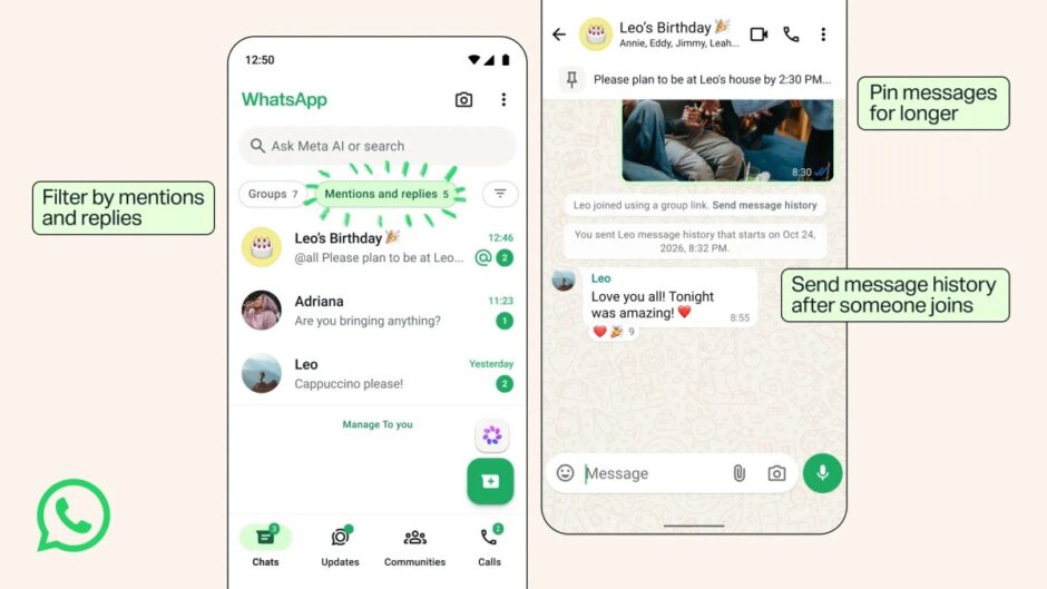 Whatsapp New Features