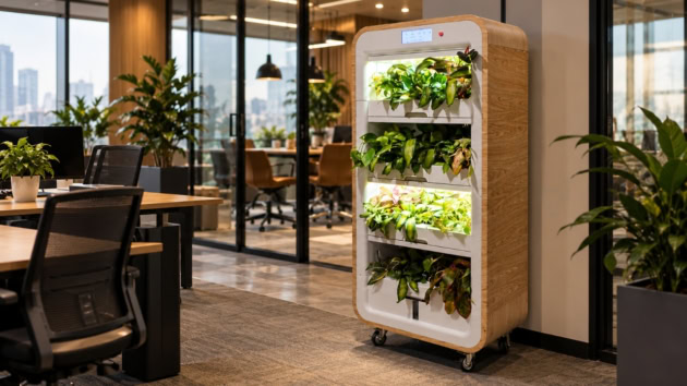 Forget Air Purifiers This Startup Wants To Clean Your Office Air With Living Plants Instead