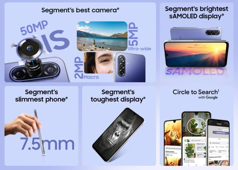Galaxy F70 Specs