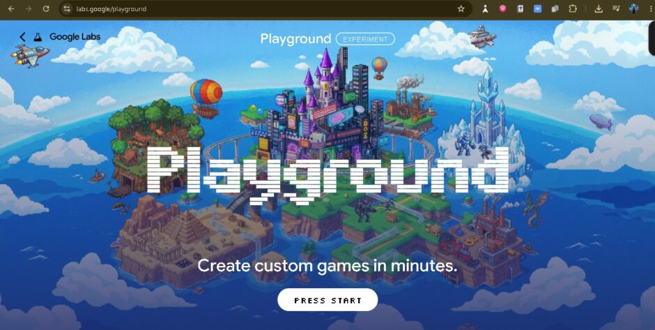 You Can Now Build Custom Games Using Google Playground AI