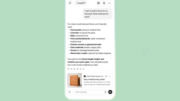Openai Now Puts Ads Inside Your Chatgpt Conversations